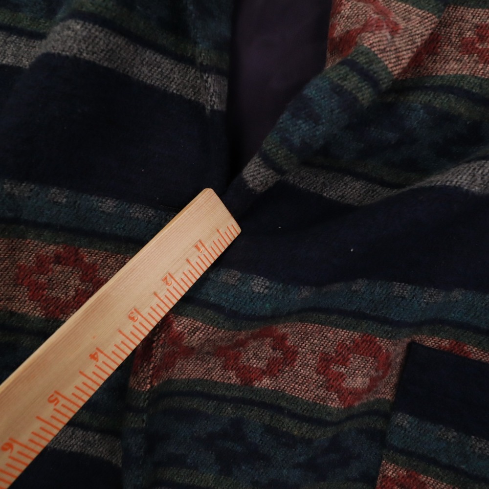 Rolyne and Diane Vintage Southwestern Print Blazer Made in USA Women's Large - Picture 8 of 11